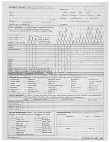 milcom health history questionnaire revised