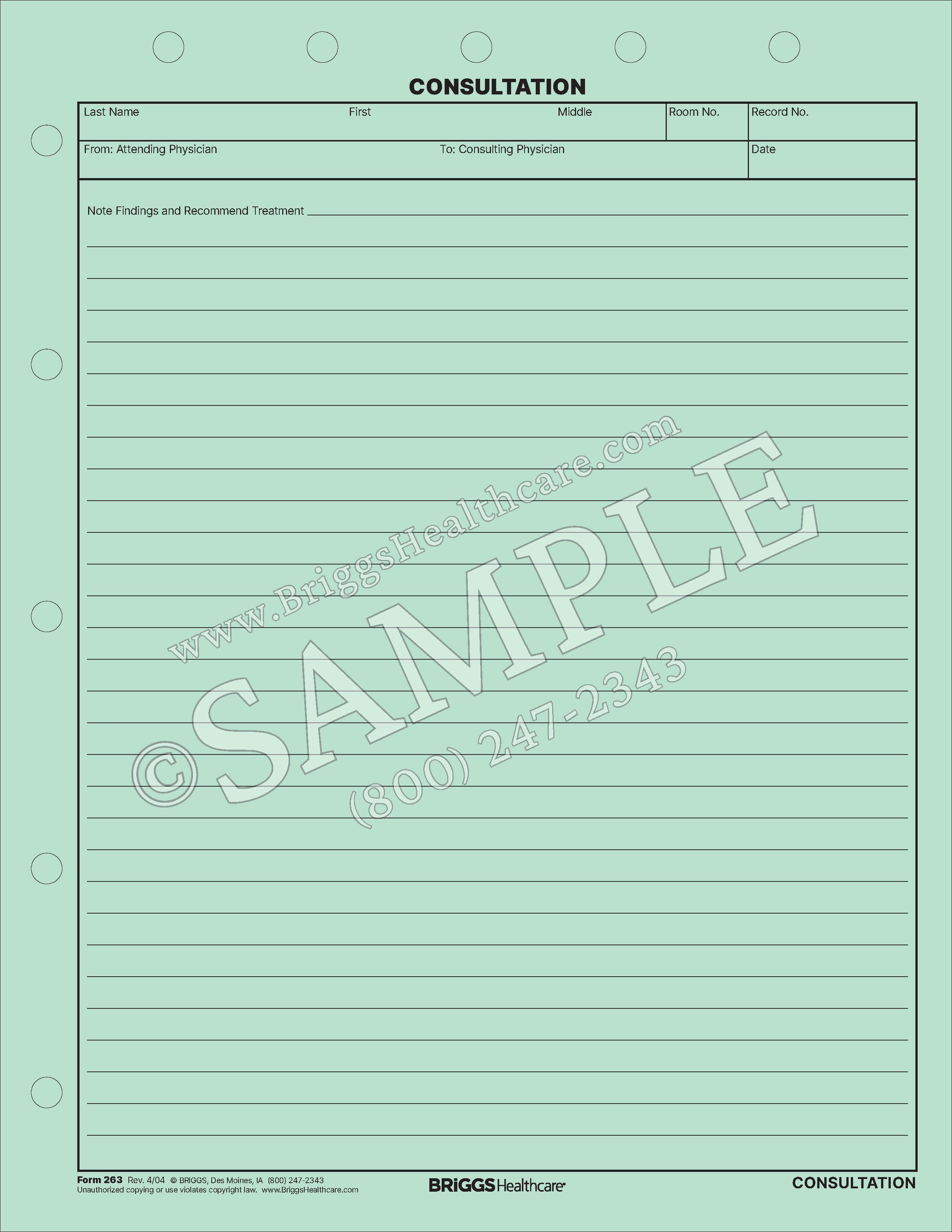 Consultation Form