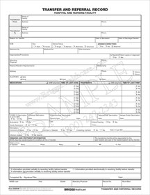 transfer and referral record