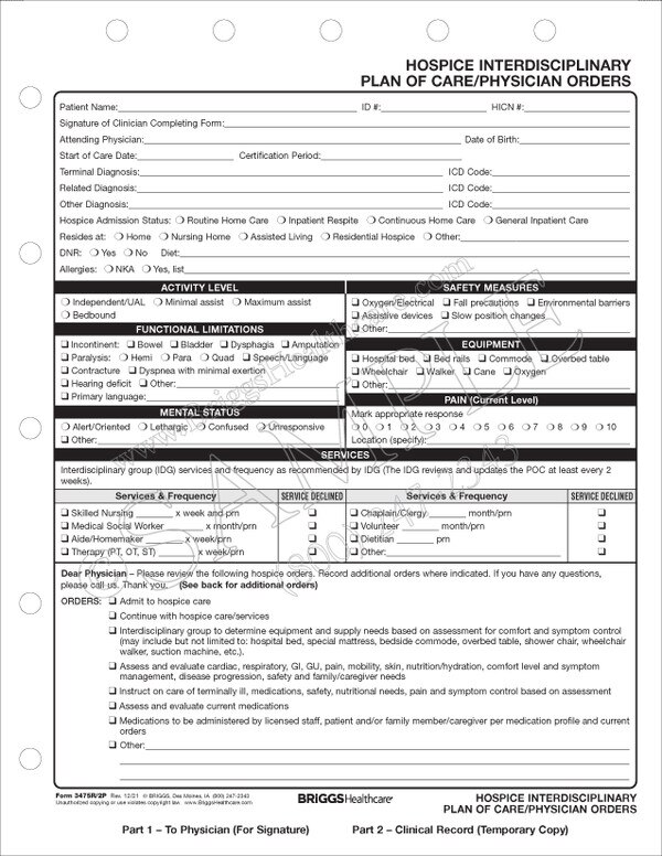 Hospice Care Plan Template Hospice Care Plan Template