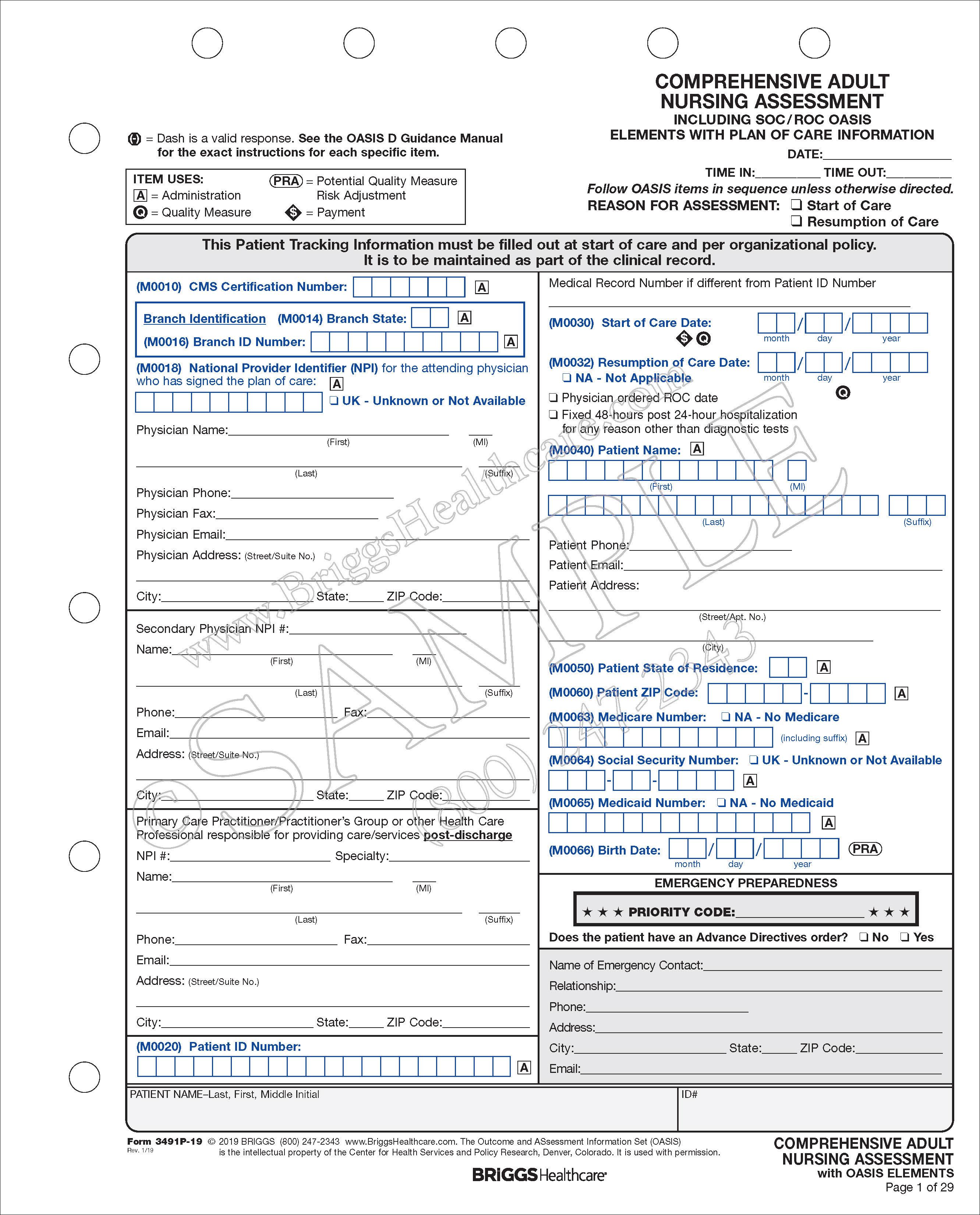 Oasis Home Health Charting