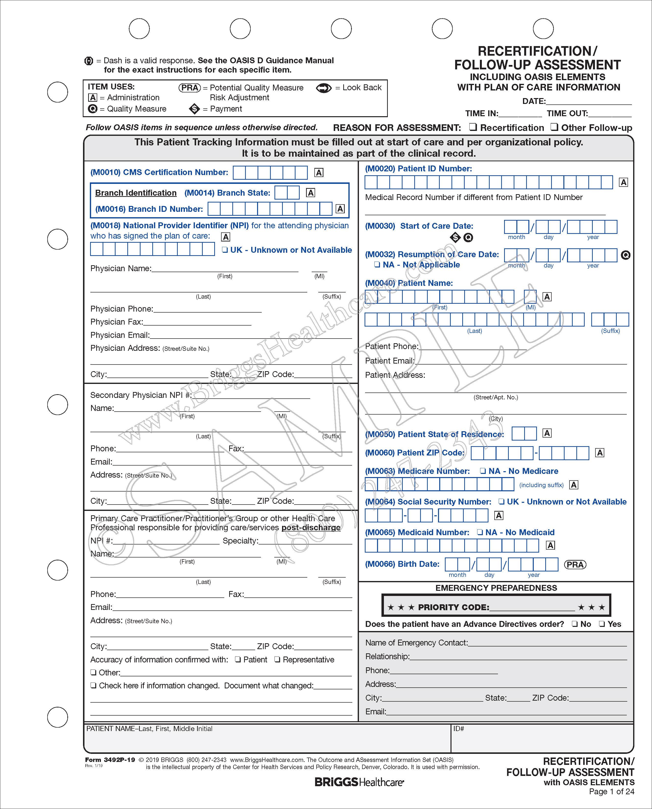 Oasis Home Health Charting