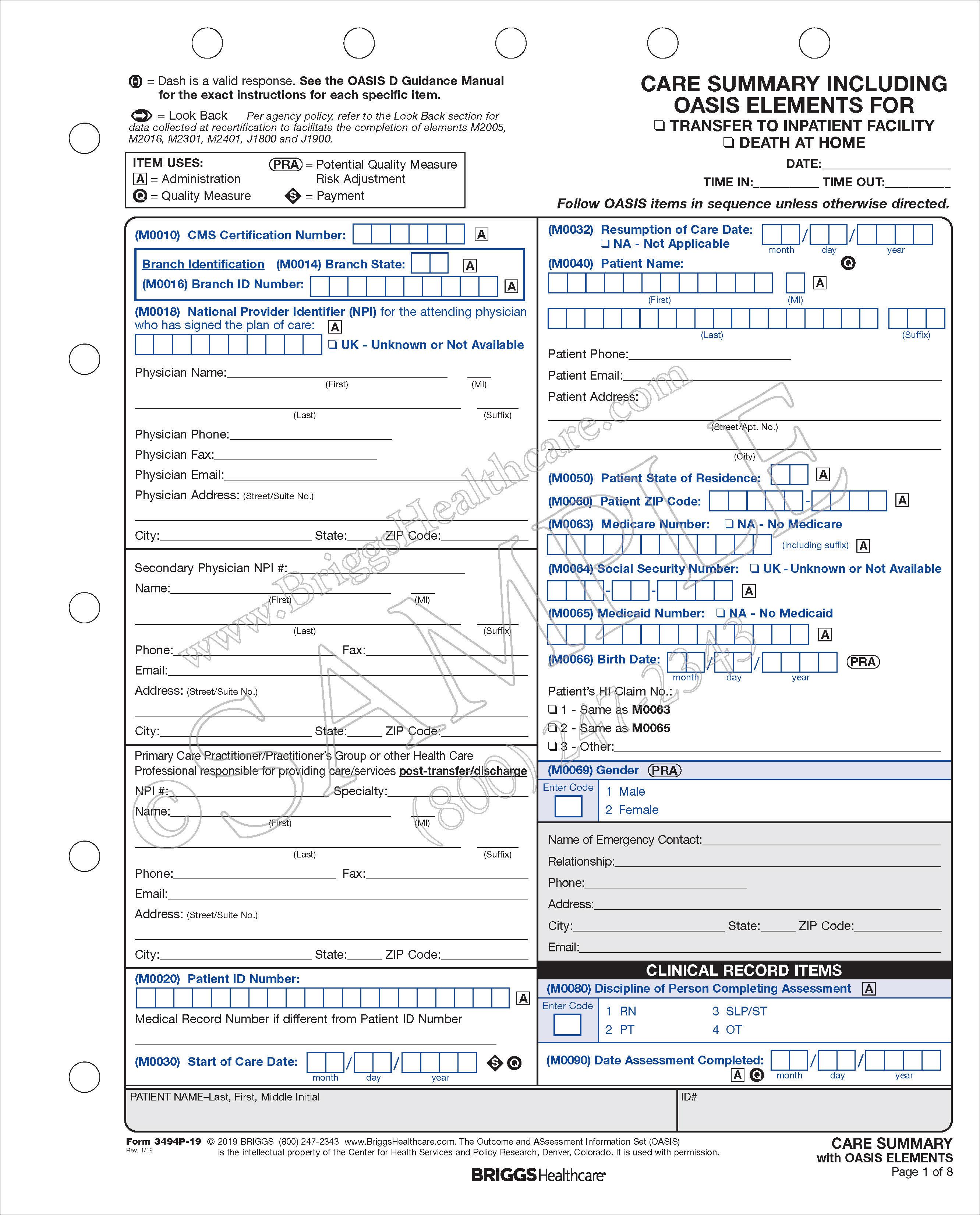 Oasis Home Health Charting