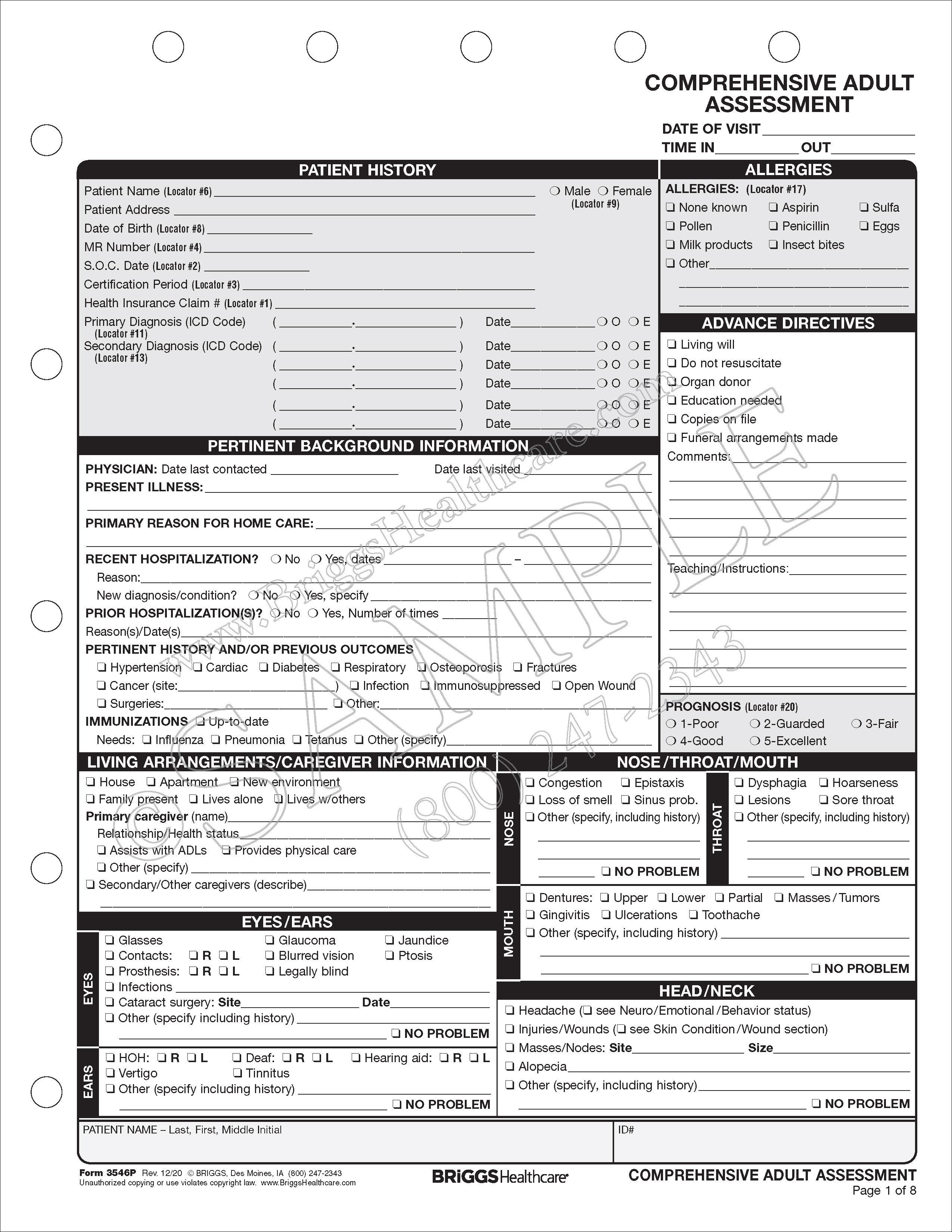 care summary including oasis transfer death at home c 2 form