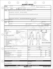 products gt documentation gt long term care gt nursing forms briggs incident report