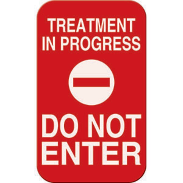 Magnetic Sign - Treatment In Progress - 3