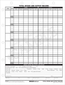 Printable Intake And Output Sheets