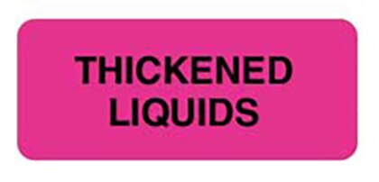 Thickened Liquids Chart