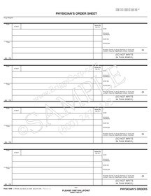 physician orders ncr 1208